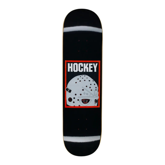Hockey Half Mask Black Deck - 8"