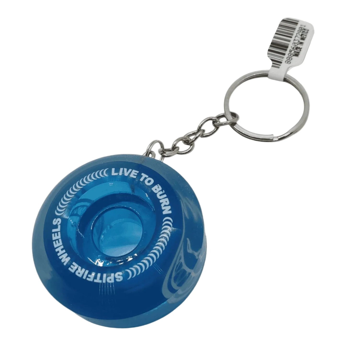 Spitfire Key Chain Sapphire Wheel - Blue
