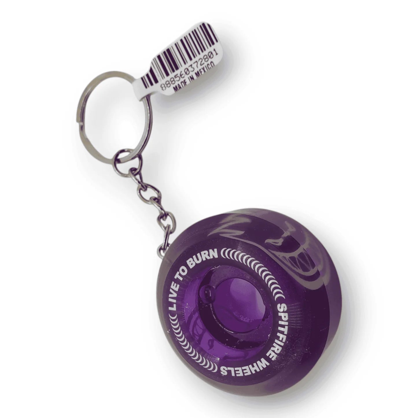 Spitfire Key Chain Sapphire Wheel