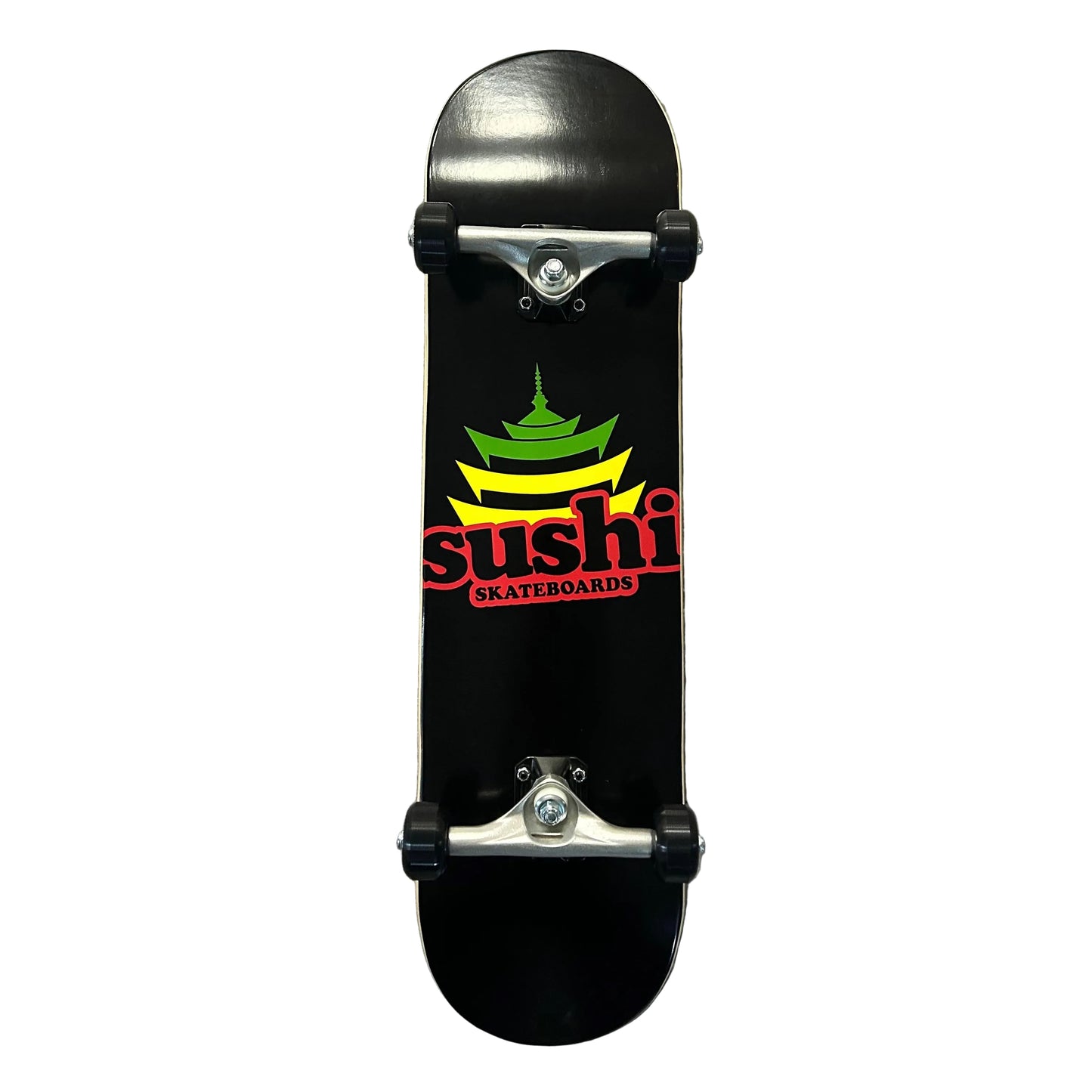 Sushi Pagoda Logo Black Complete - 8.125”