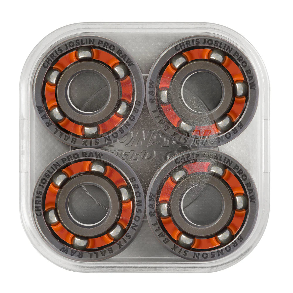 Bronson Speed Co. Chris Joslin Pro 6-Ball Raw Bearings