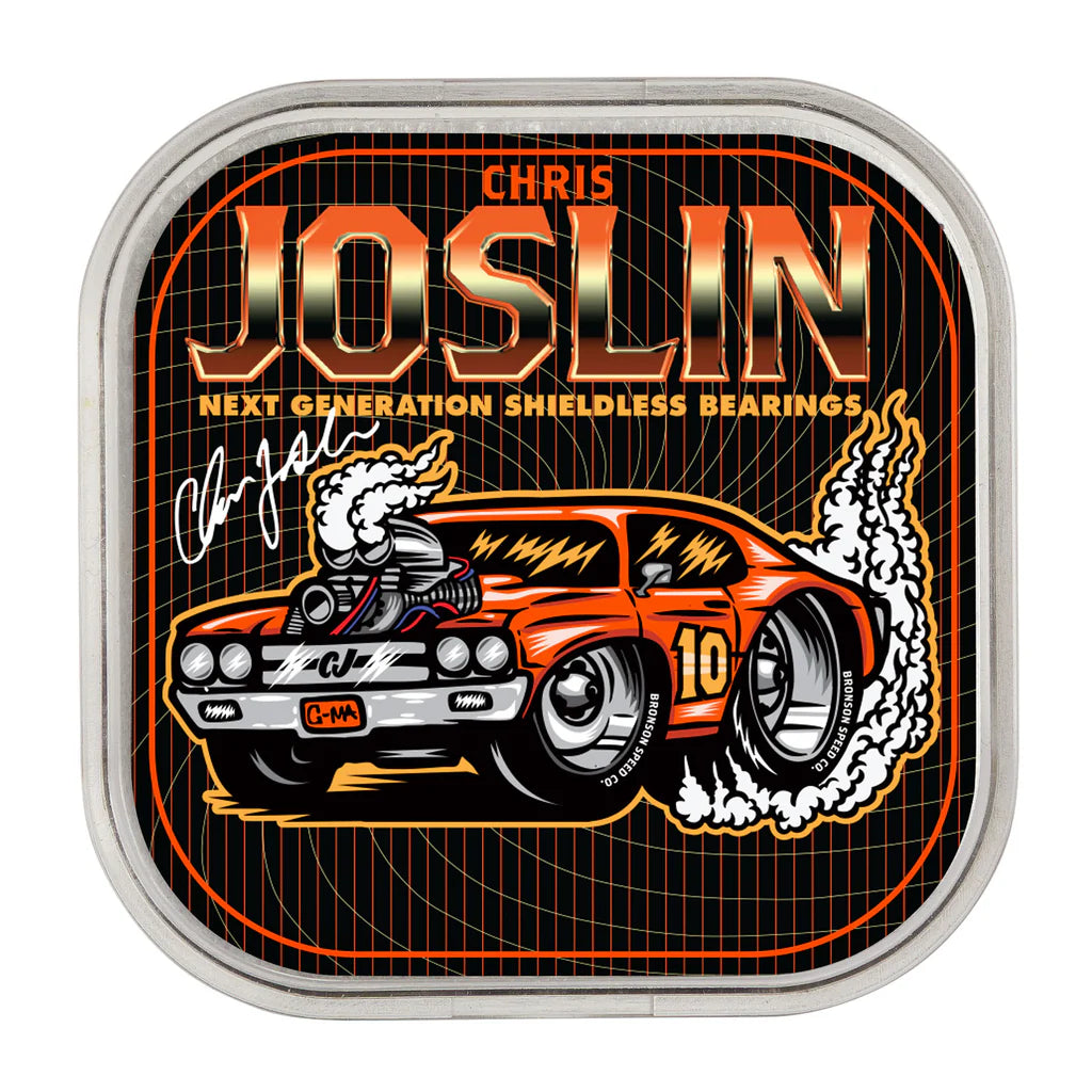 Bronson Speed Co. Chris Joslin Pro 6-Ball Raw Bearings
