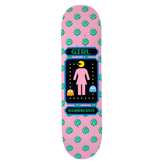 Girl Pac-Man Simon Bannerot Deck - 8.5"