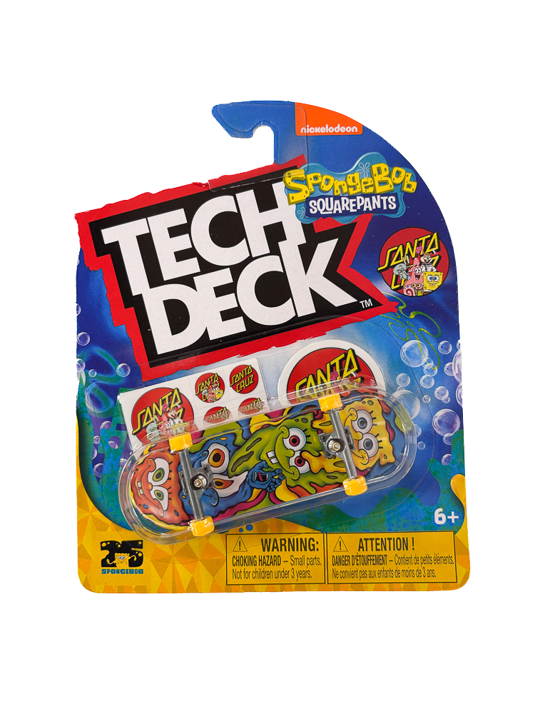 Tech Deck - Santa Cruz SpongeBob Colours