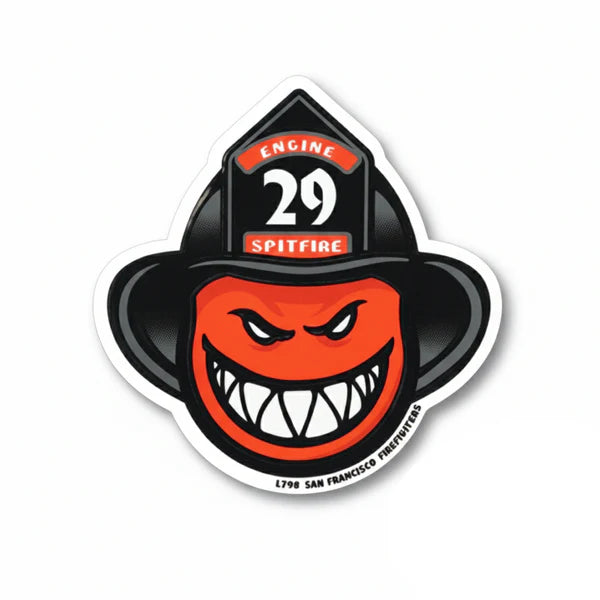 Spitfire X Engine 29 Bighead Sticker
