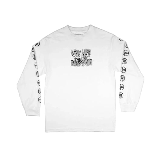 Pass~Port Brick Longsleeve Tee - White