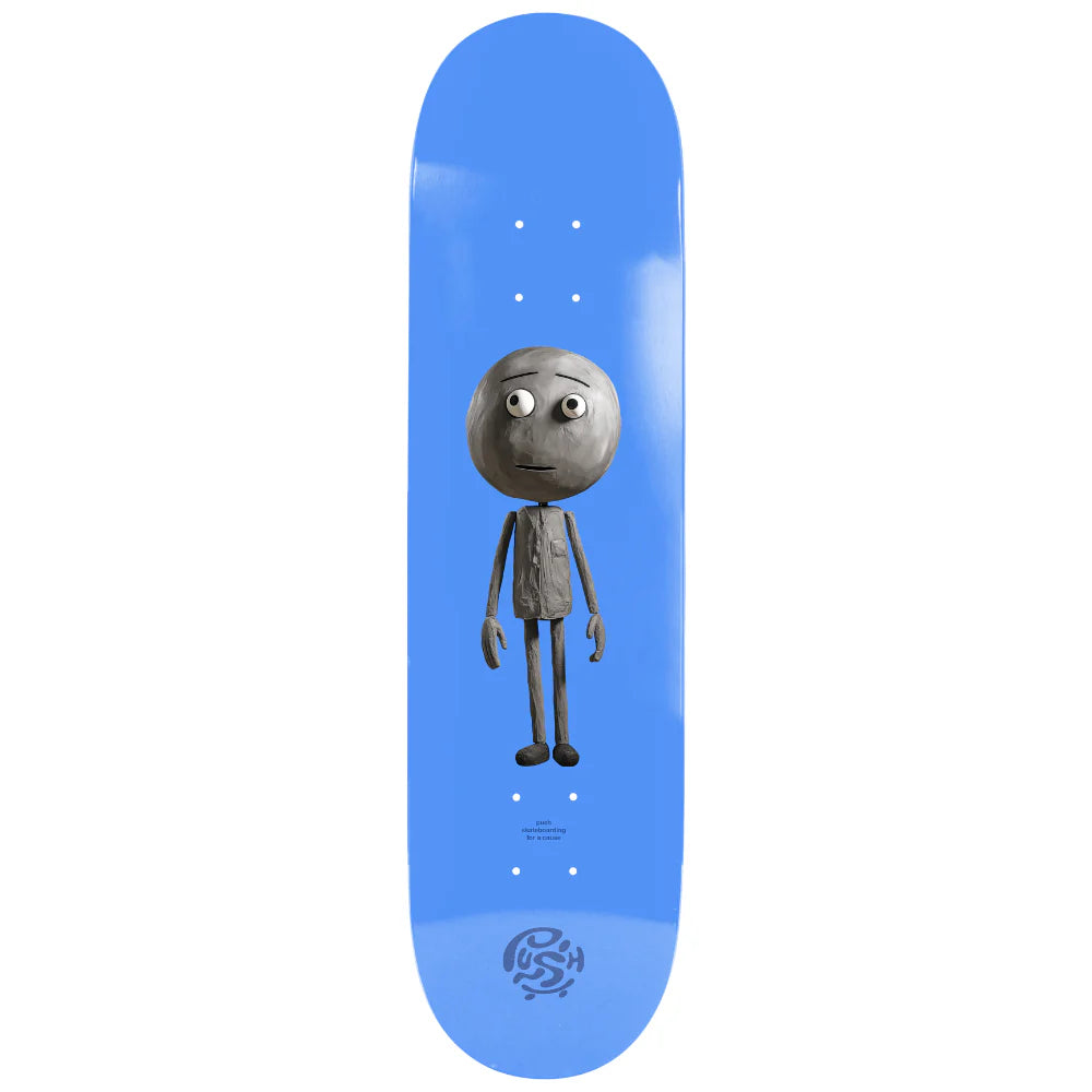 Push Concrete Guy Blue In-Complete - 7.75''