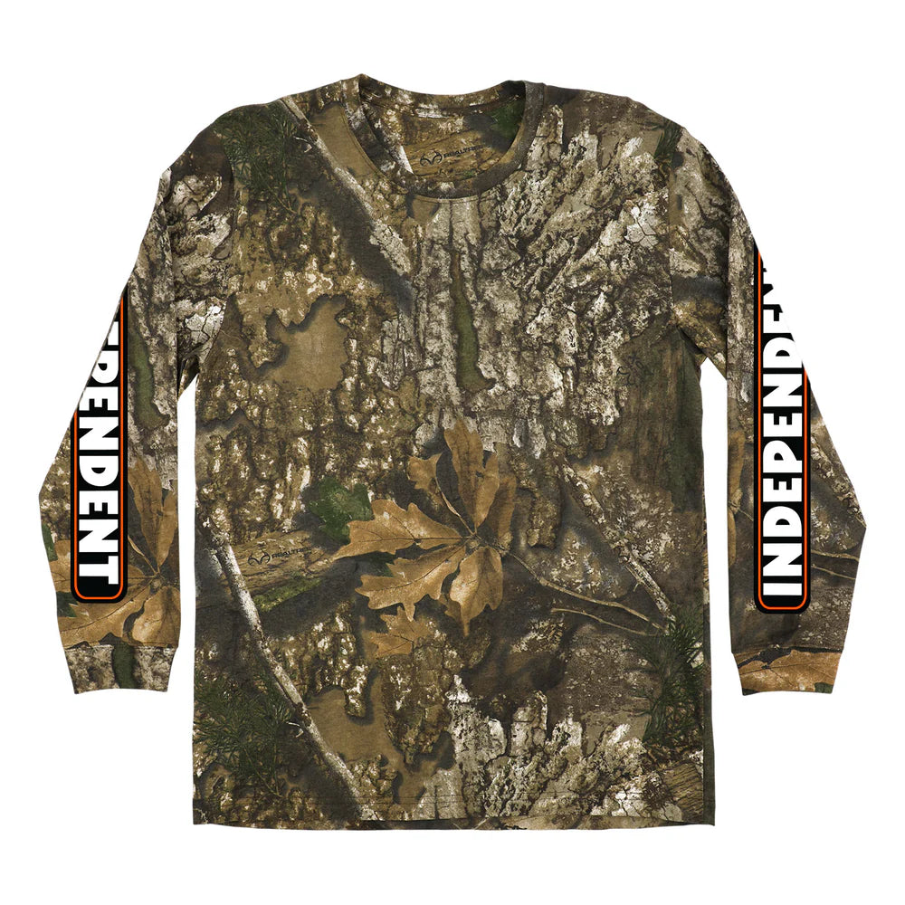 Independent Bar Logo LS T-Shirt - Realtree APX