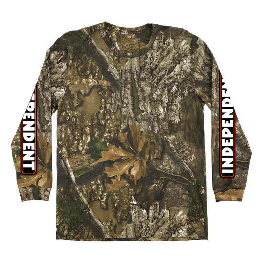 Independent Bar Logo LS T-Shirt - Realtree APX