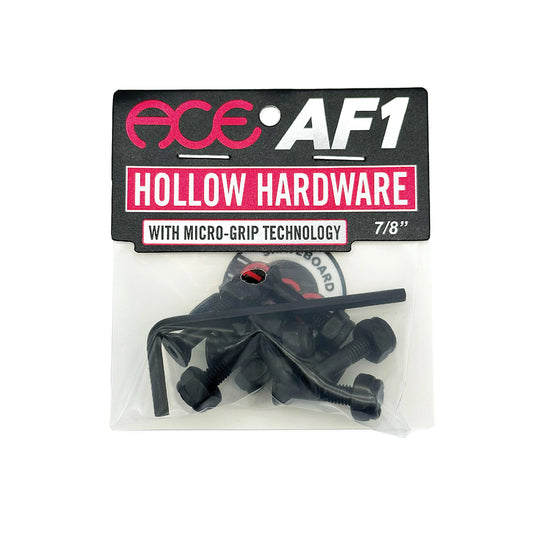 Ace AF1 HOLLOW Bolts w/ Grippers Allen 7/8"