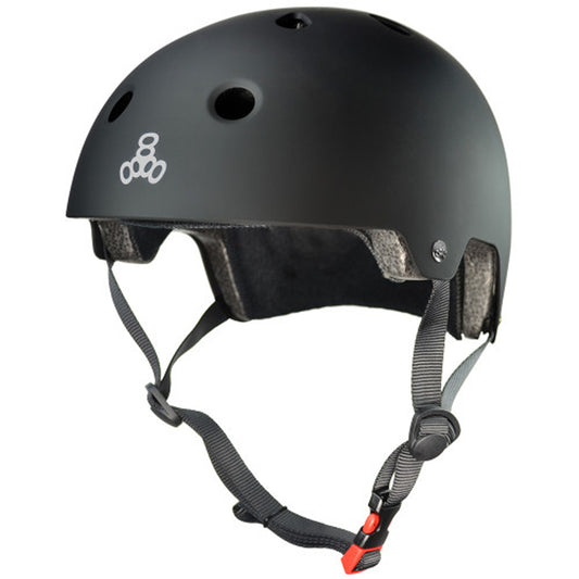 Triple 8 Dual Certified Helmet Matte - Black