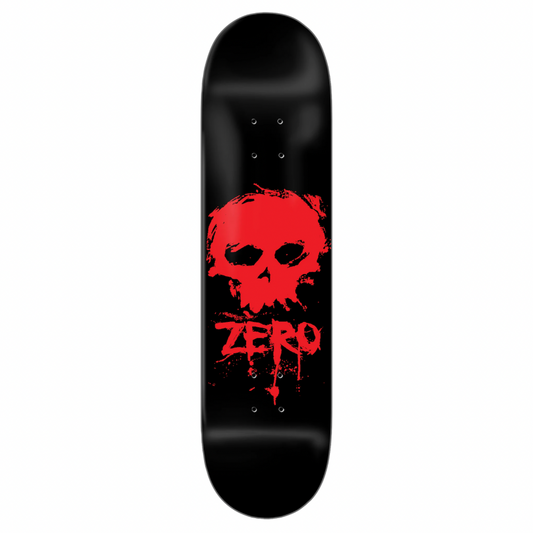 Zero Blood Skull Black Dipped Deck - 8.25”