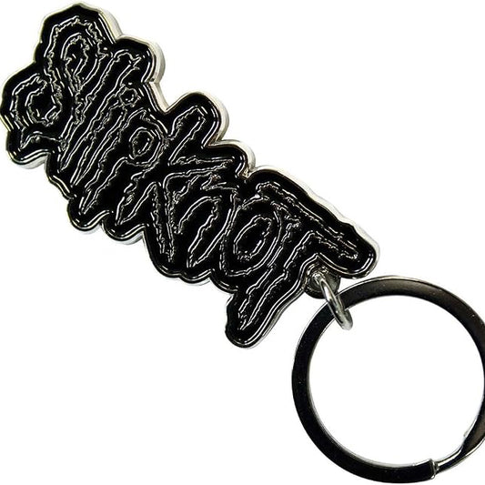 Slipknot Logo All Black Border Keychain
