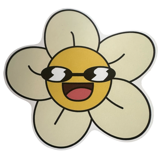 Scenic Sonny Flower Sticker