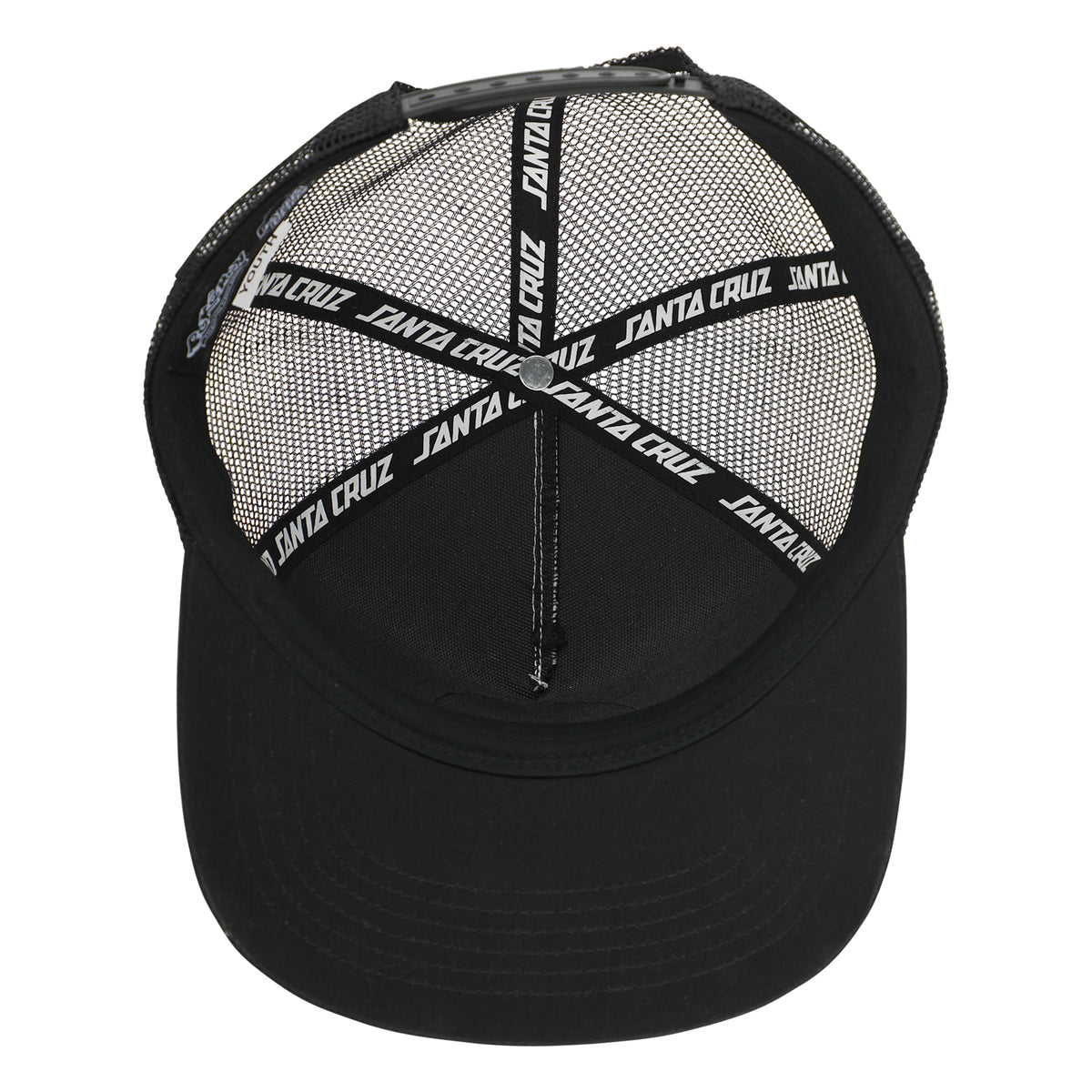 Santa Cruz x Pokémon Youth TCG Hand Mesh Cap - White/Black