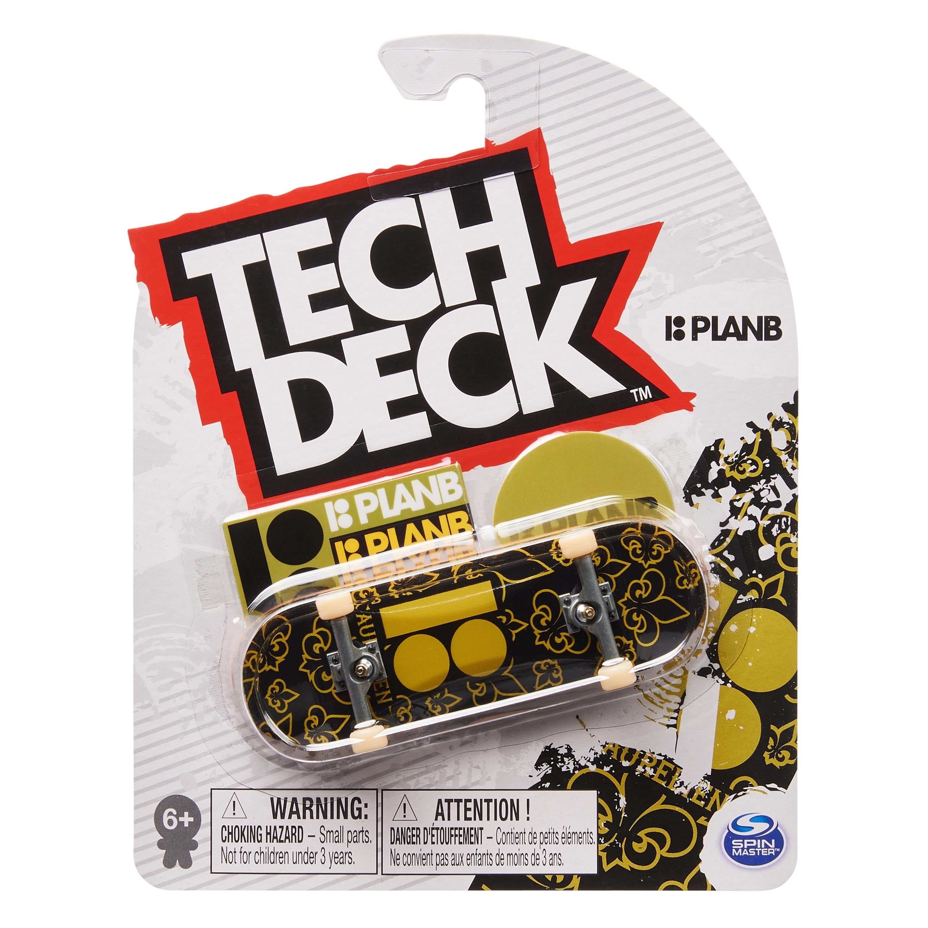 Tech Deck - Plan B Black & Gold – Scenic Skate Shop