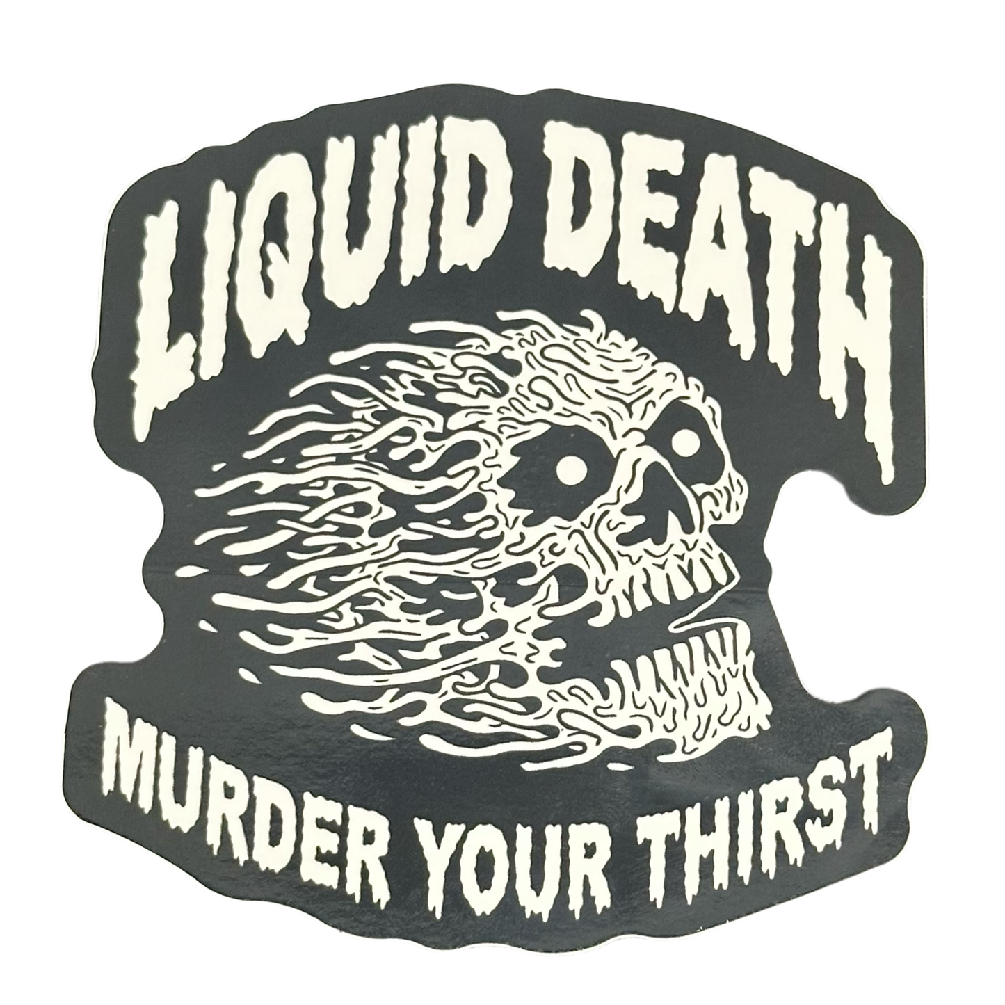 Liquid Death ‘Murder Your Thirst’ Sticker