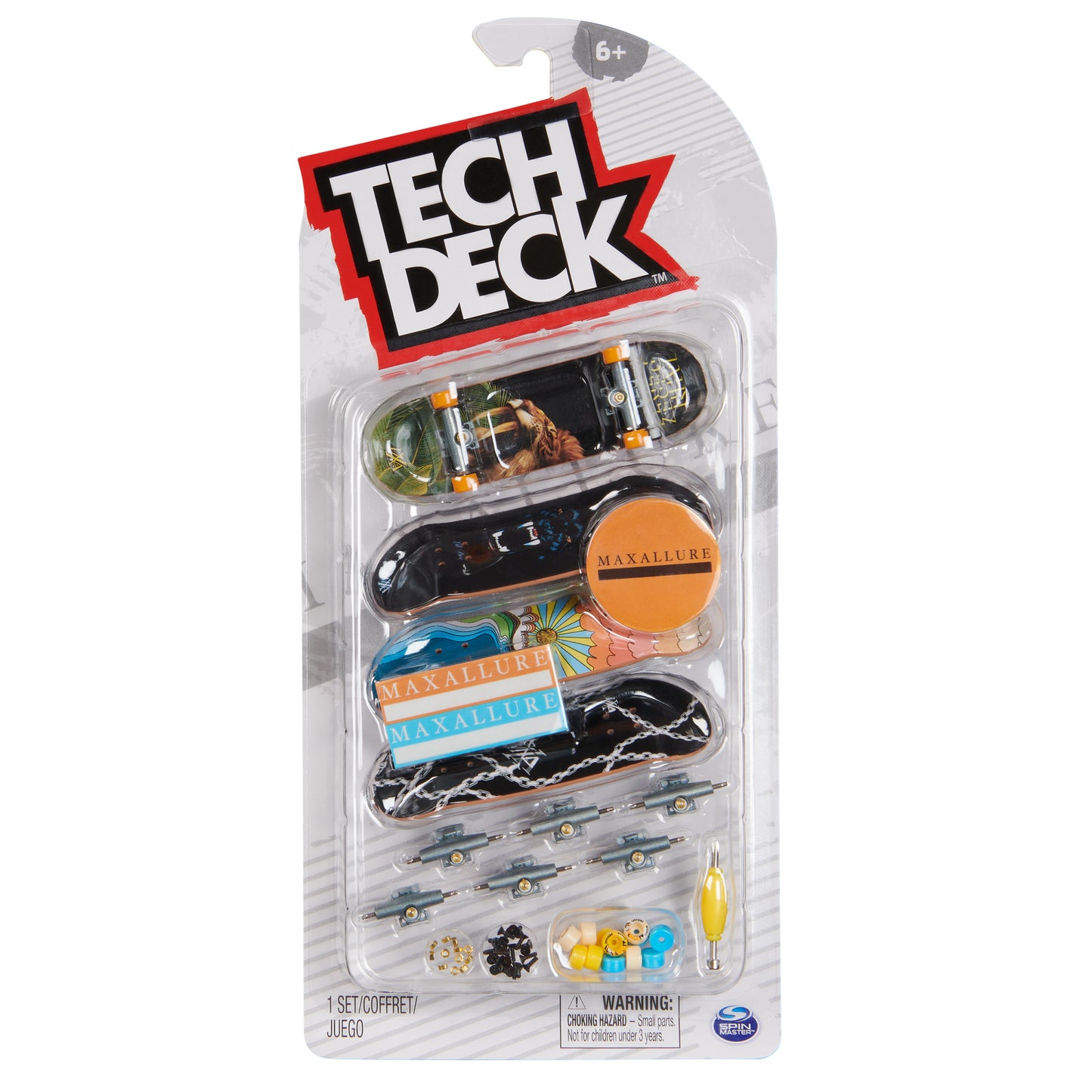 Tech Deck Deluxe 4 Pack - Maxallure