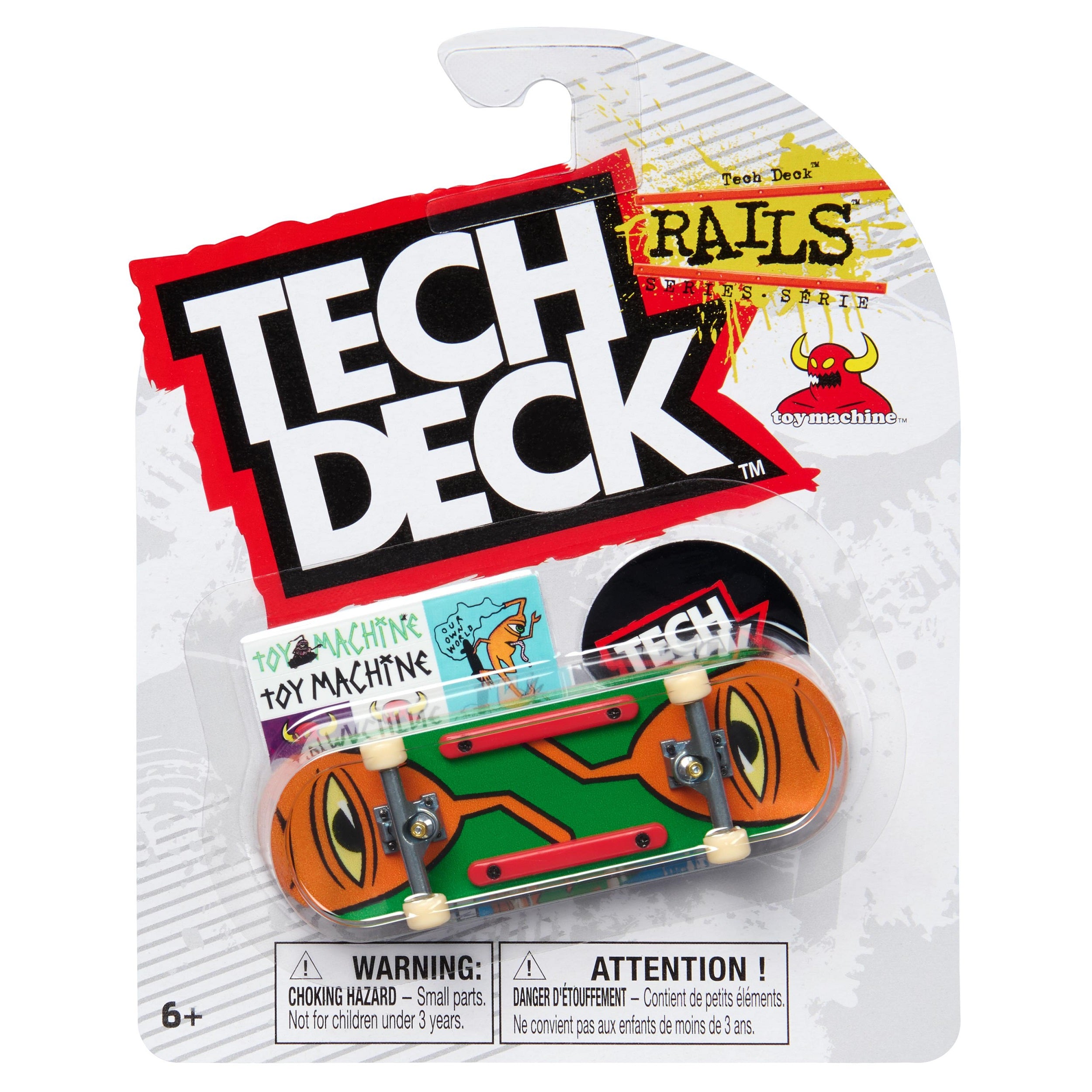 Tech Deck Toy Machine Rails – Scenic Skate Shop