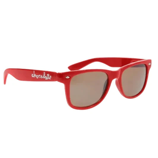 Chocolate Chunk Red Sunglasses