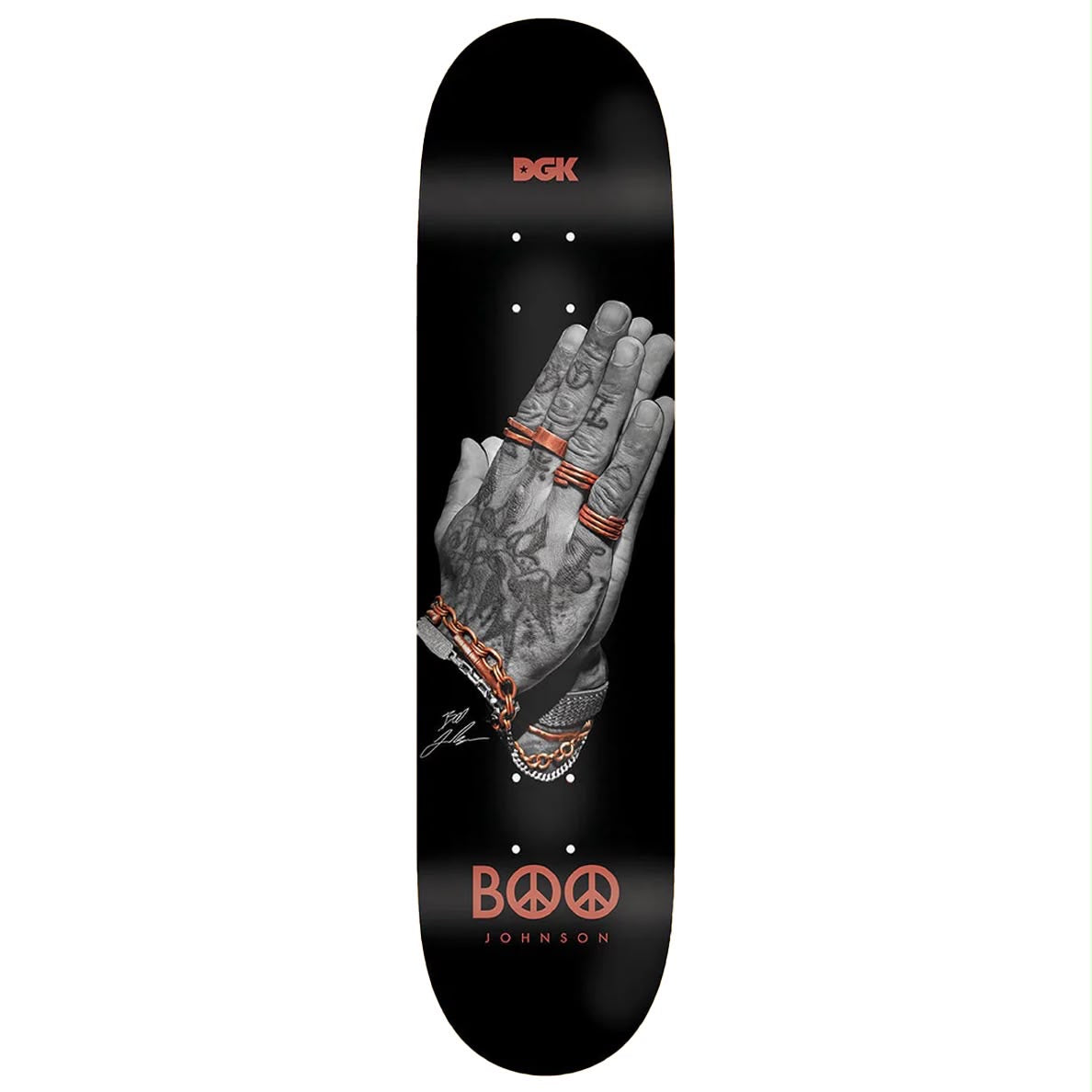 DGK Boo Johnson Desert Prayers Deck - 8.25"