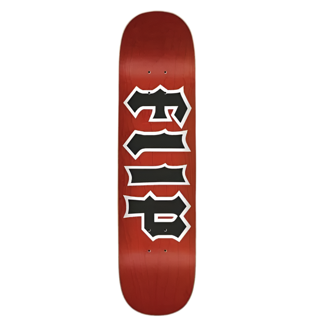 Flip Team Cancelled Red Stain Deck - 8”