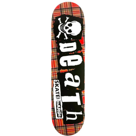 Death Punk Tartan Deck - 8"