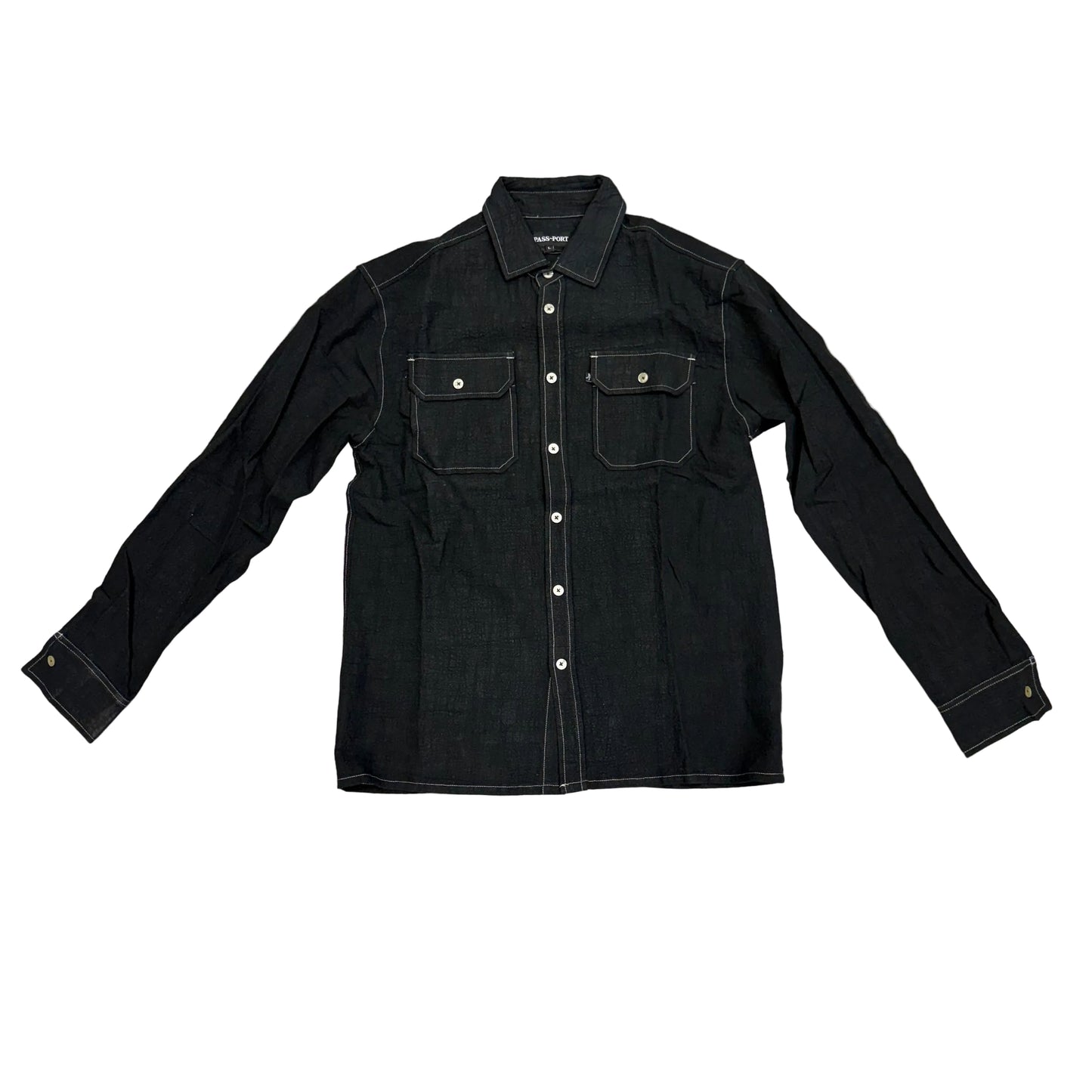 Pass~Port Workers Check Shirt Long-sleeve