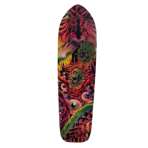 Creature Hallucinations ll Everslick Shaped Deck - 8.5” – Scenic Skate Shop