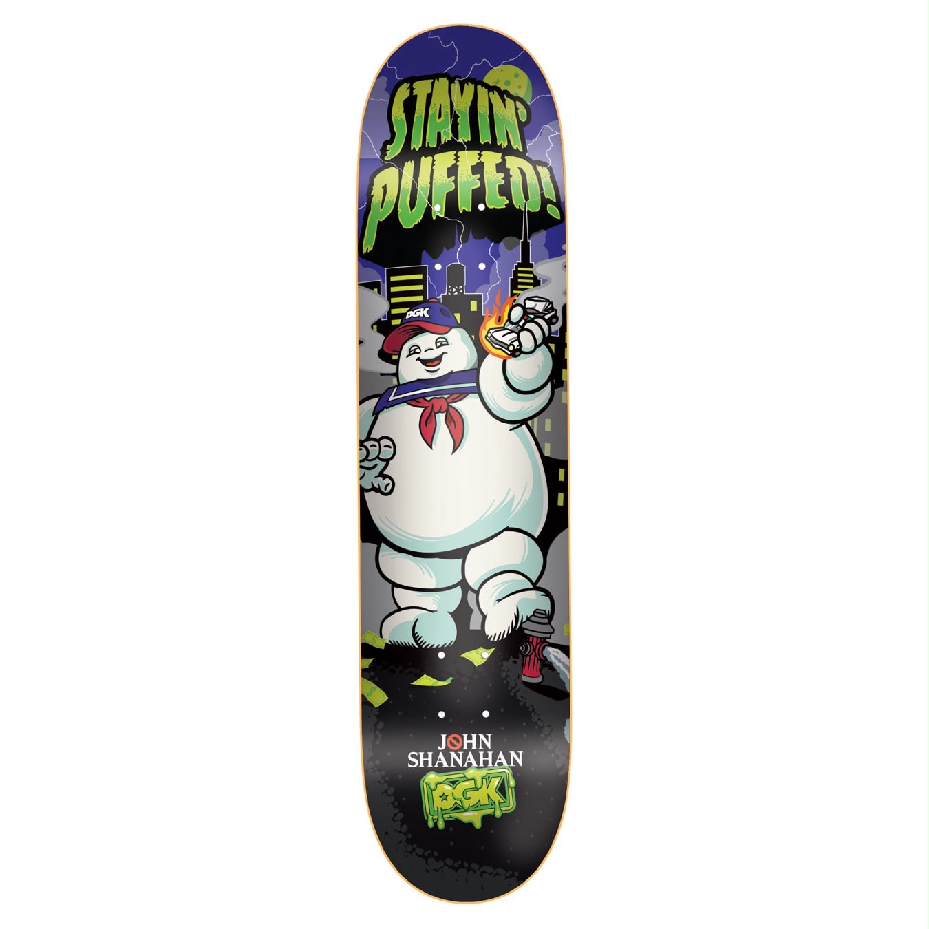 DGK Puffed John Shanahan Deck - 8.5"