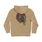Santa Cruz Stranger Things Demogorgon Dot Youth Hoodie - Sandstone
