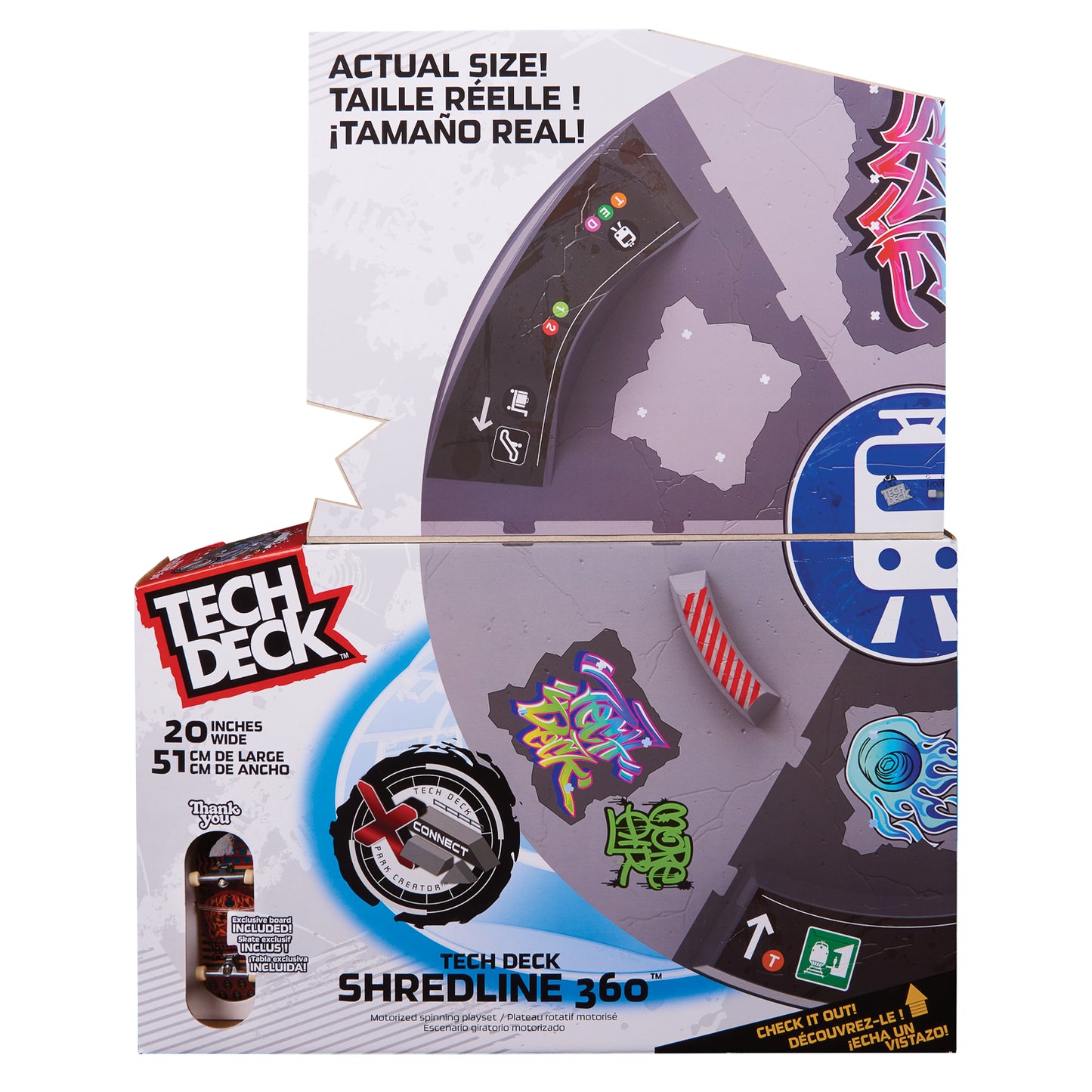 Tech Deck Shredline 360 Motorized Skate Park