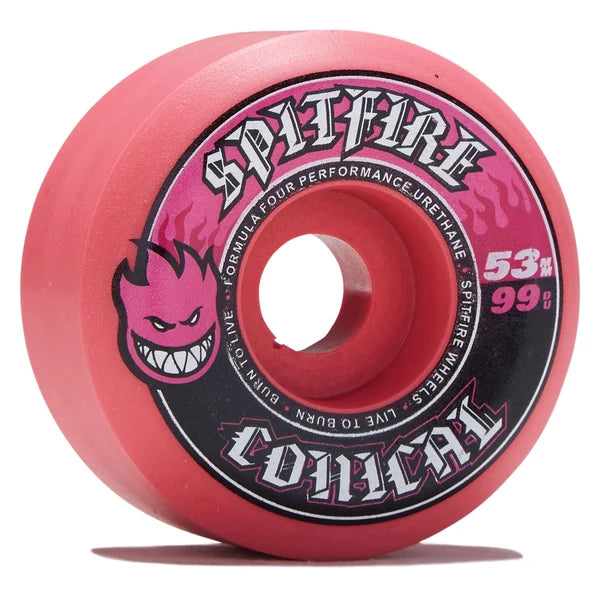 Spitfire Team F4 99Du Concial Pink Wheels - 53mm