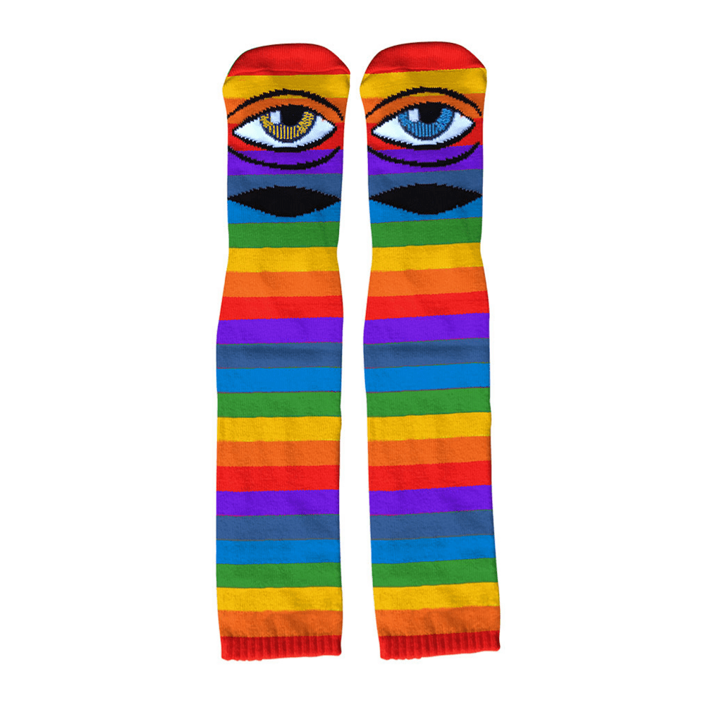 Toy Machine Sect Eye Socks - Rainbow