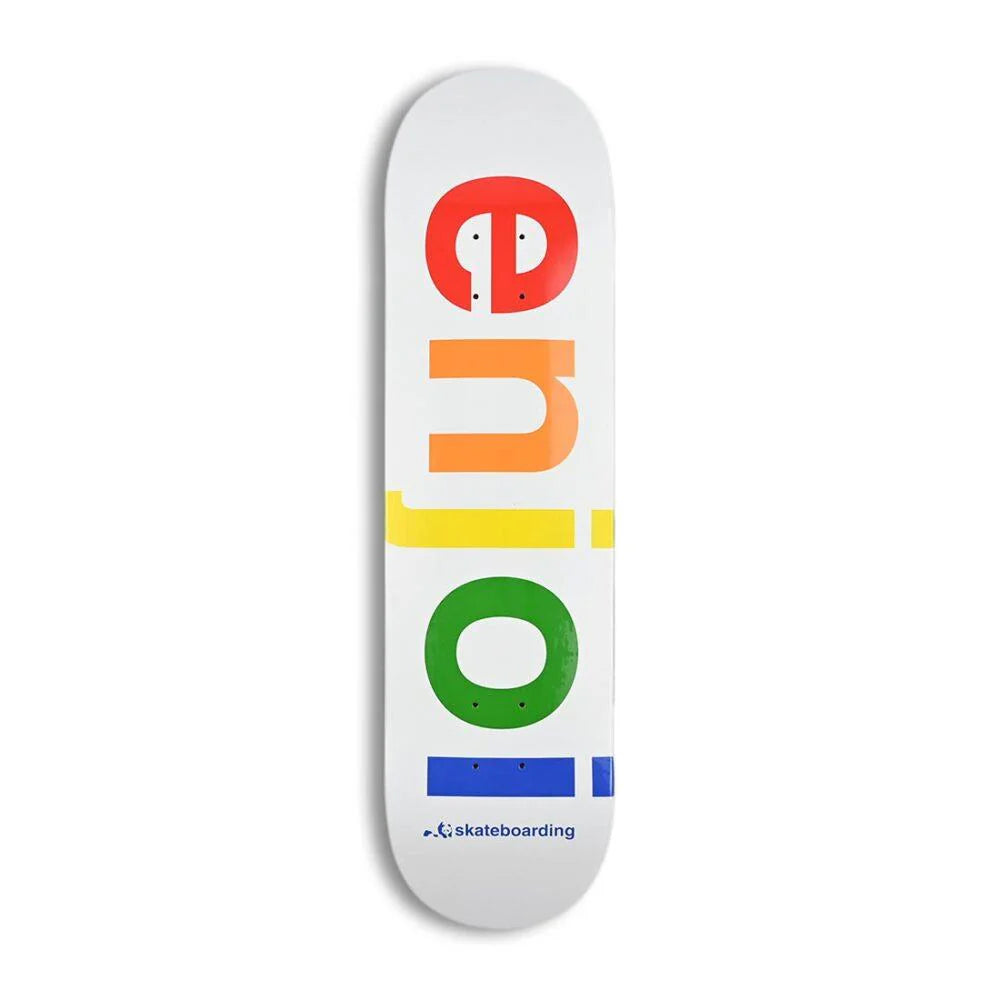 Enjoi Spectrum R7 Deck White - 8.25"