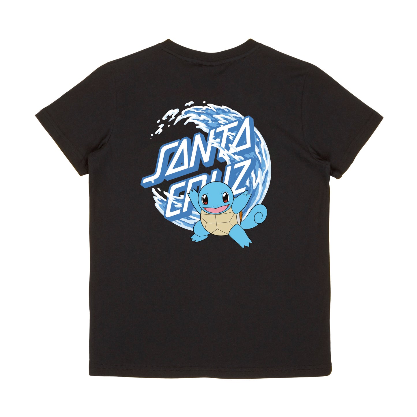 Santa Cruz Youth Squirtle T-Shirt - Black