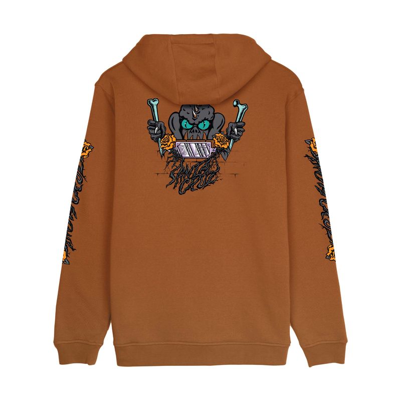 Santa Cruz Rankine Monster Hoodie - Rust