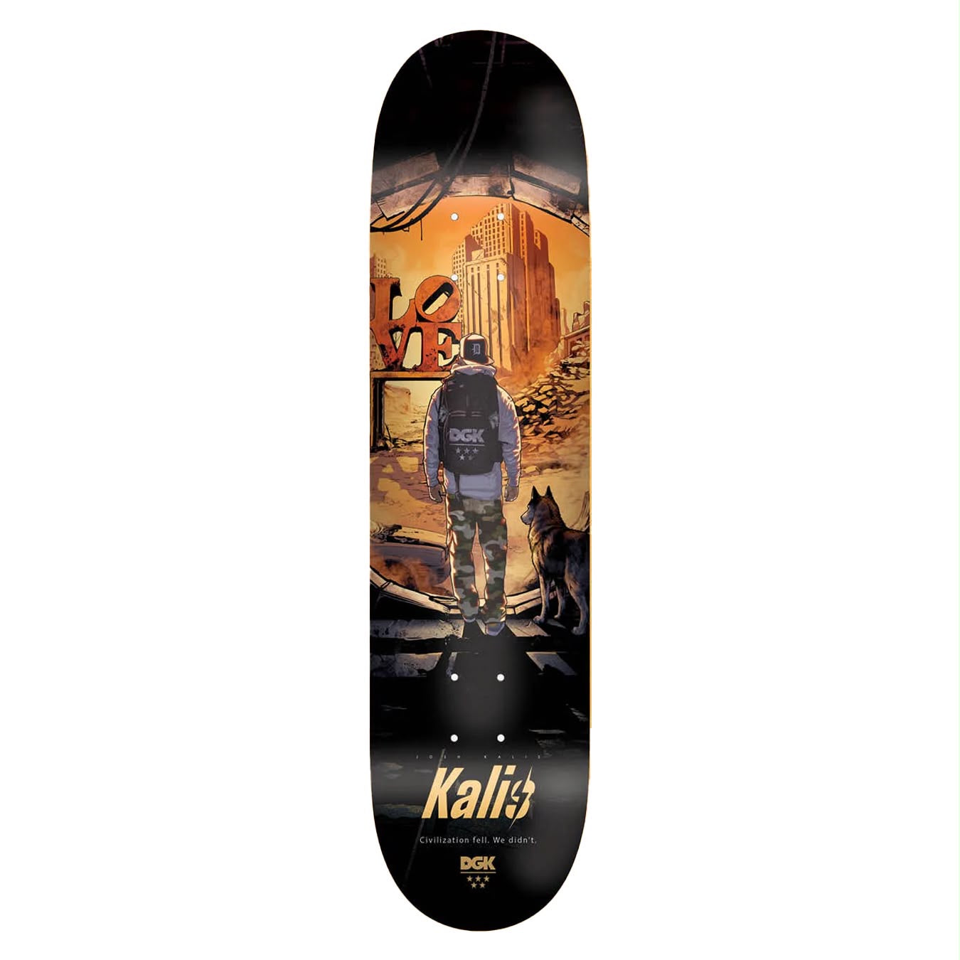 DGK Civilization Josh Kalis Deck - 8.06"