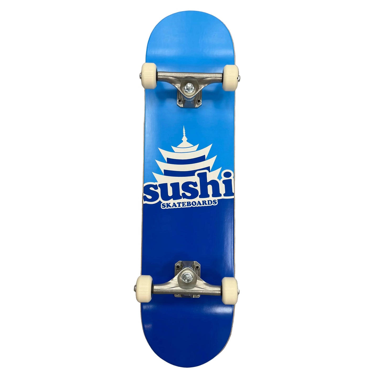 Sushi Pagoda Logo Blue Complete - 8"