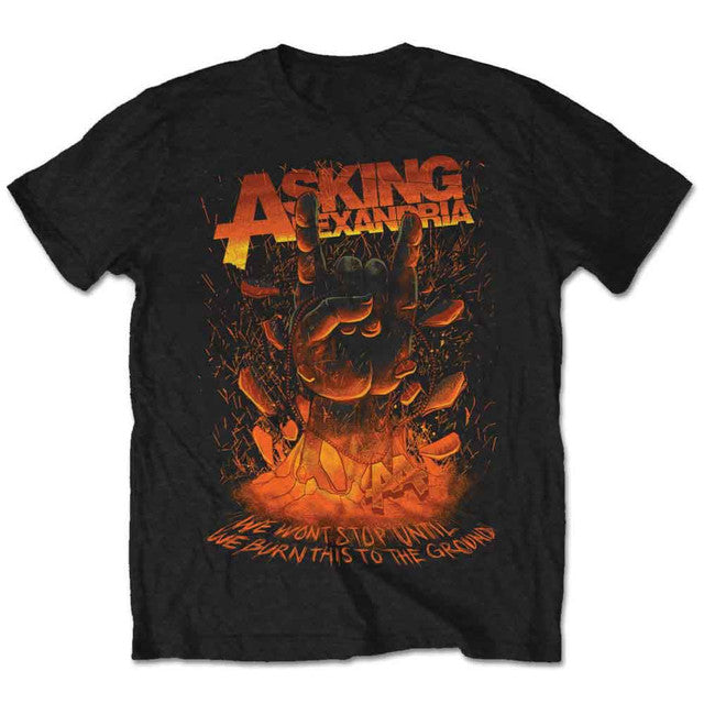 Asking Alexandria Metal Hand T-Shirt - Black