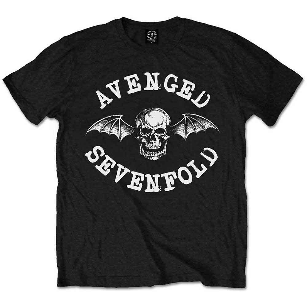 Avenged Sevenfold Classic Death Bat T-Shirt - Black