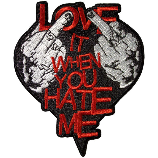Avril Lavigne Love It When You Hate Me Patch
