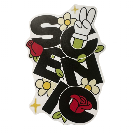 Scenic Rose Logo Sticker