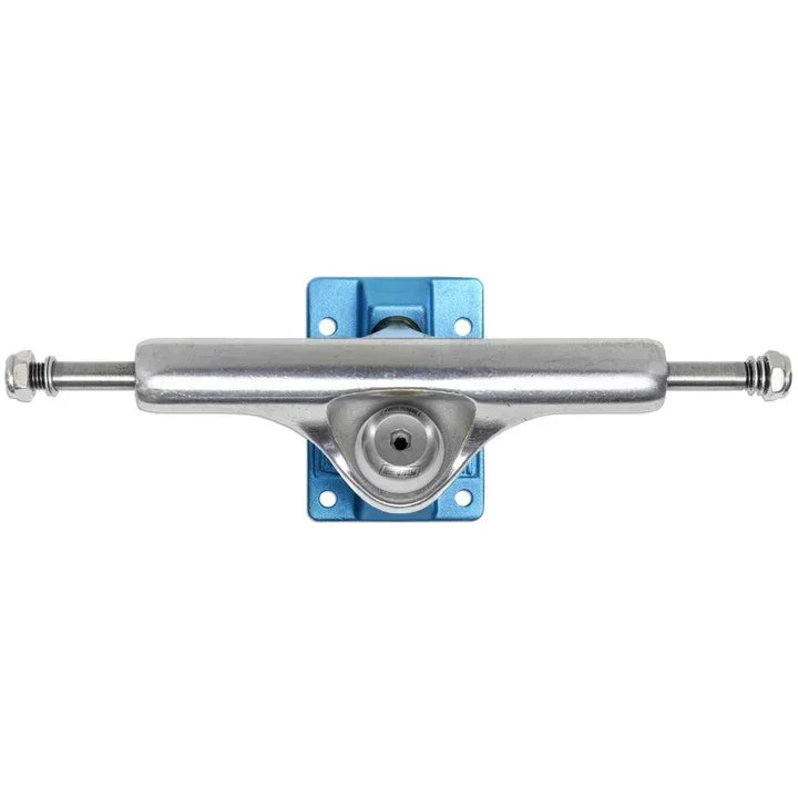 Slappy ST1 Inverted Hollow Lights Ultra Low Kingpin Polished/Light Blue Trucks