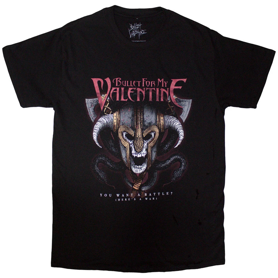 Bullet For My Valentine Viking T-Shirt - Black