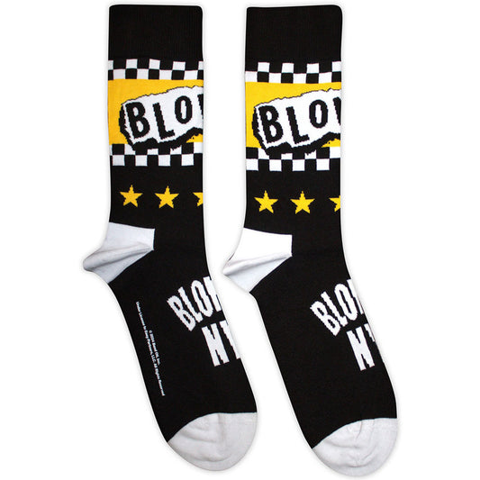 Blondie NYC Logo Socks - Black
