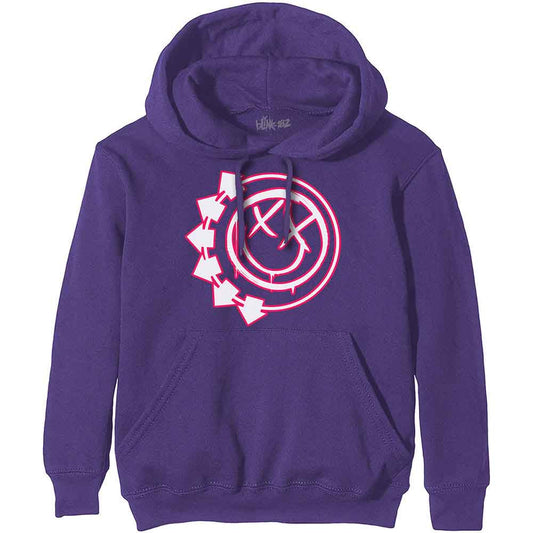 Blink 182 Six Arrow Smile Hoodie - Purple