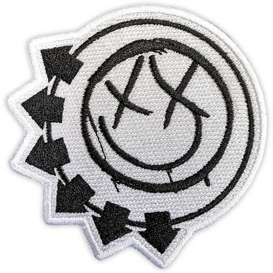 Blink-182 Black Six-Arrow Smile Patch