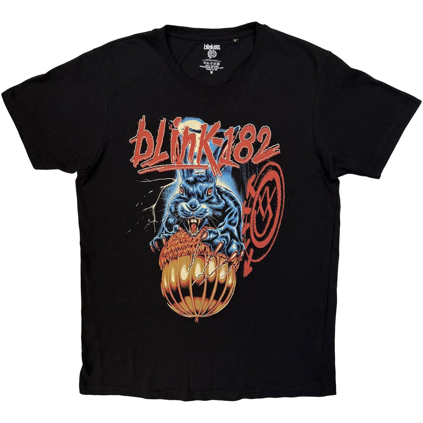 Blink-182 Acorn Rabbit T-Shirt - Black