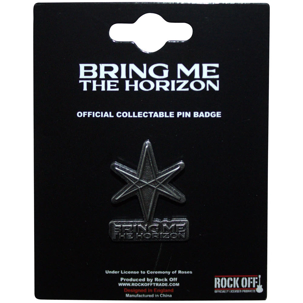 Bring Me The Horizon 6-Point Star Pin Badge